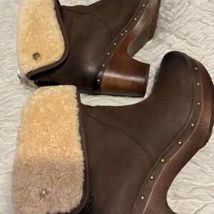 Ugg Lynnea Brown Shearling-Lined Women's Boots